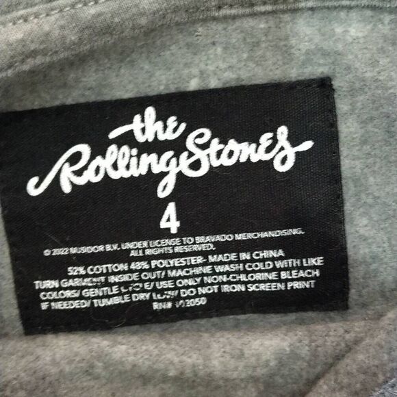 Rolling Stones Hoodie, 4X, Torrid, Grey, Very Soft, NWT - Picture 5 of 6